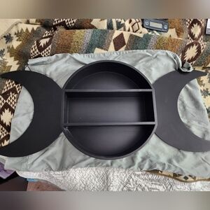 Black Triple Moon Shelf